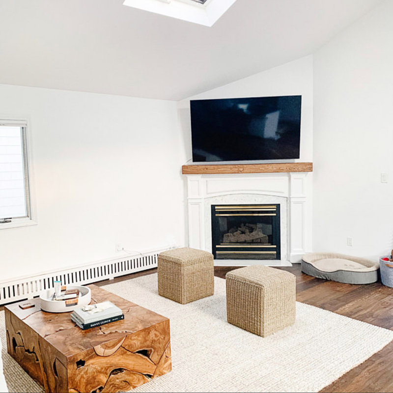 Ebern Designs Melodye Rustic Fireplace Shelf Mantel & Reviews Wayfair